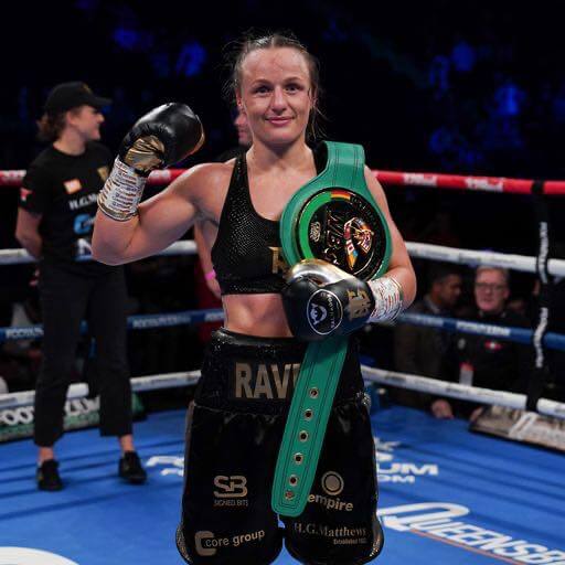 Raven Closes In on Her First Professional Title at Arena Boxing Club Bournemouth
